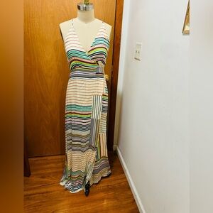 NWT LOVESTITCH women maxi dress size M
